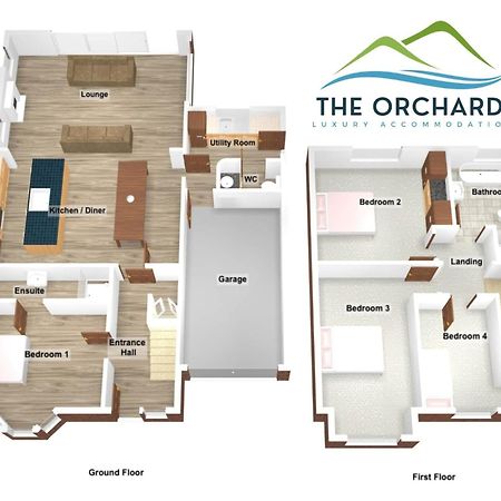 The Orchard, 5 Star Luxury Accommodation Newcastle (Down) Exterior foto