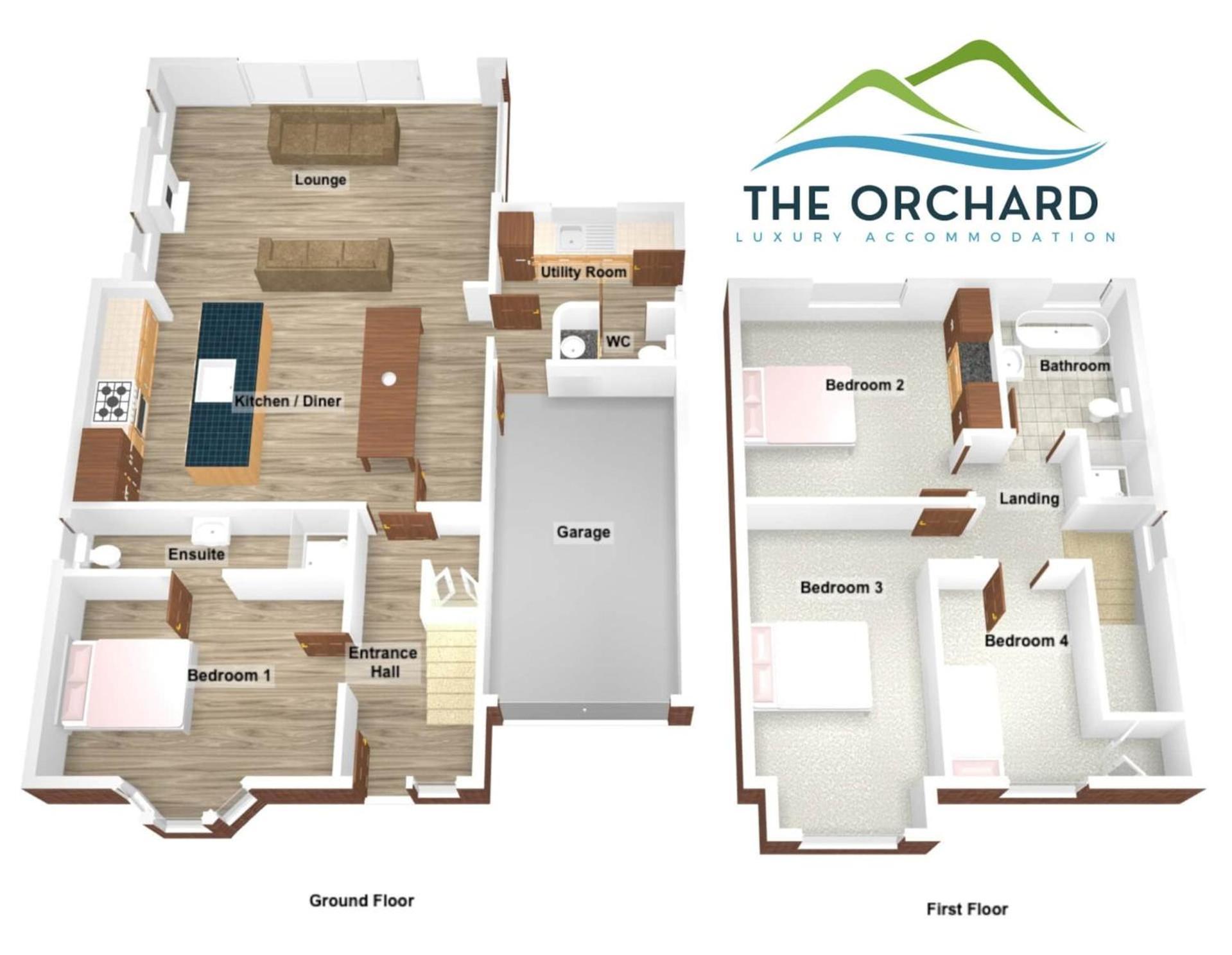 The Orchard, 5 Star Luxury Accommodation Newcastle (Down) Exterior foto